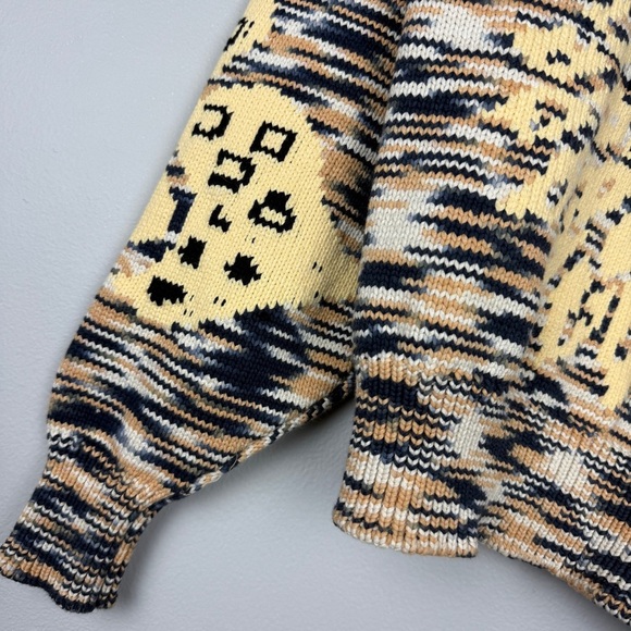 Ulla Johnson 2022 Emerson Sunflower Knit Fall Sweater - Picture 6 of 8